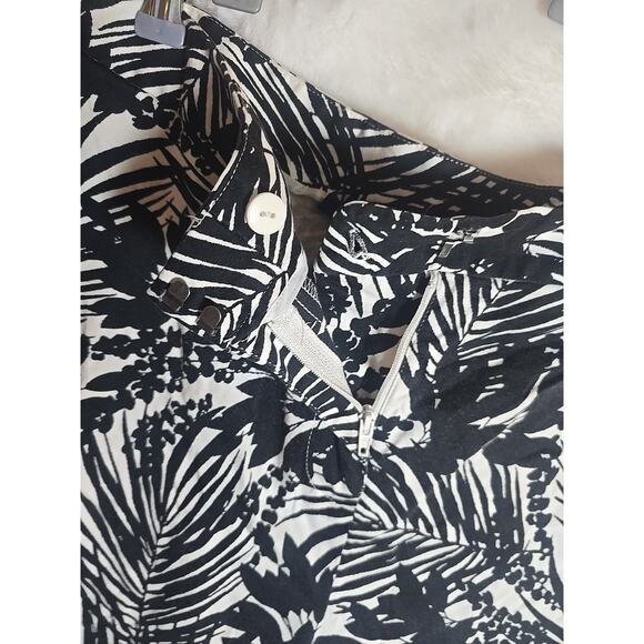 Tropical Capri Floral Plus 24 Lane Bryant Pants Vacation Office Holiday Chic - Picture 5 of 10